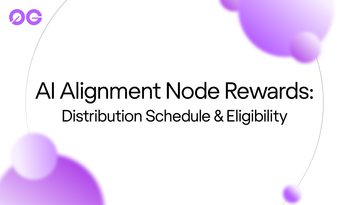 AI Alignment Node Rewards: Distribution Schedule & Eligibility